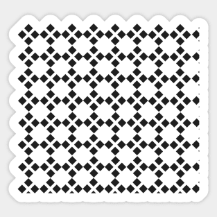 Square pattern Sticker